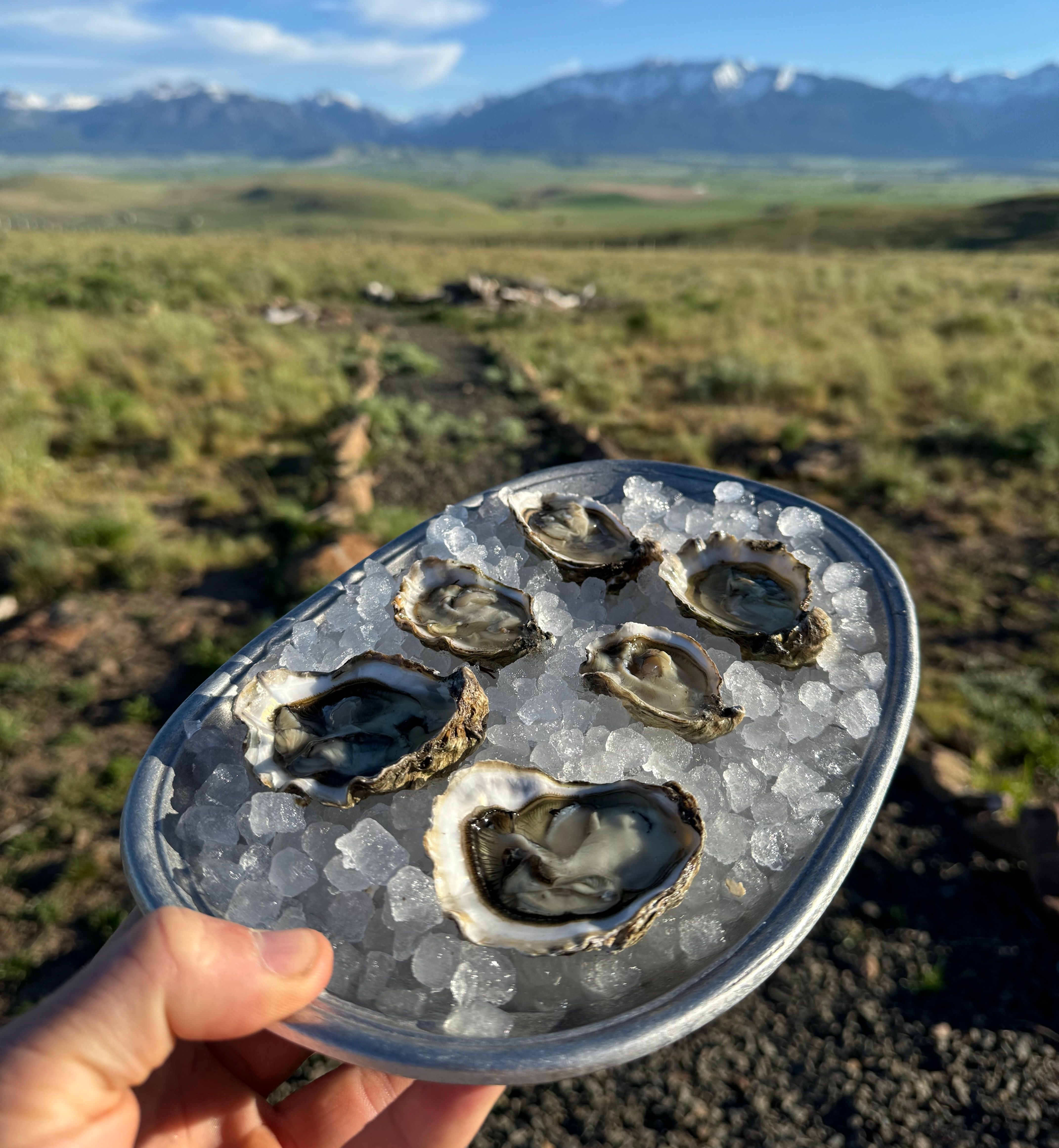 Fresh seafood for Wallowa County, Oregon